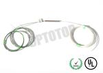 0.25mm Bare Fiber Optic PLC Splitter Steel Tube 1 X 8 Port No Connector