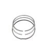 Buy cheap VOE20451076 D12D Diesel Engine Piston Ring For Volvo Excavator Overhaul Kit from wholesalers
