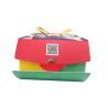 Buy cheap CMYK Cookie Paperboard Coloured Paper Gift Bags Fade Resistant from wholesalers
