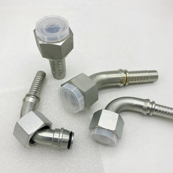Buy cheap Metric Female Swivel Hose Crimping Fittings from wholesalers