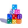Buy cheap Personalized Acrylic Resin Dnd Dice Customized Blue Red Black White Green Purple from wholesalers