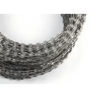 Buy cheap Electric Galvanized Concertina Razor Wire BTO15 Anti Corrosion For Fence product
