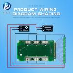 Battery Management Module 8s 24v 100A 150A 12S 13S 14S 15S 16S 24S For Lifepo4