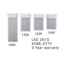 high power dimmable 2G10 PL light 2G10 led lamp 106LM/W 18W15W 12W 10W with 2835