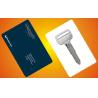 Buy cheap Custom Plastic Hotel Key Cards , RFID Chip Access Id Card Original Design from wholesalers