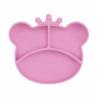 Buy cheap Newborn Silicone Suction Plate Set Bear Shape Feeding Baby Set With Spoon from wholesalers