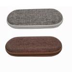 Linen FELT Zipper Eyeglass Case Sports Sunglasses Case 164mm Length
