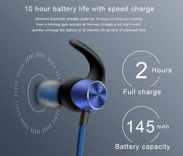 Buy cheap OEM Rechargeable In ear Wireless Earphone Headset Neckband Mini Bluetooth Sport Wireless from wholesalers