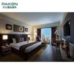 Five Stars Ebony Veneer Hilton Hotel Furniture