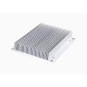 Buy cheap OEM Silvery Anodized Aluminum High Power Heat Sink Extrusion Profiles With CNC Machining from wholesalers