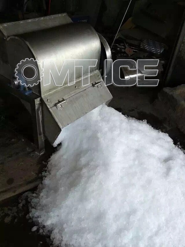Convenient Slurry Ice Machine High Speed Industrial Ice Crusher Machine 10ton / 24hrs