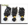 Buy cheap Brazilian Virgin Human Hair Extensions Brown , Remy Big Curl Hair from wholesalers