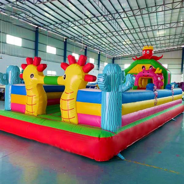 Customized Commercial Pvc Oxford Inflatable Bouncer Bounce House Castle For