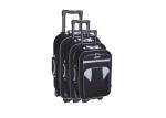 External Trolley 8 Wheel Suitcase Colorful For Traveling And Business Trip
