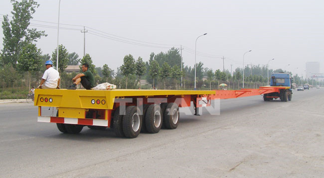 Extendable Telescopic Blade Trailer for Wind Blade