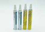 Elongated Nozzle Aluminum Tube Container Light Weight Small Dosage D13.5MM