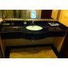 Buy cheap Black Galaxy Granite Prefab Vanity Tops High Polish With Single Sink from wholesalers