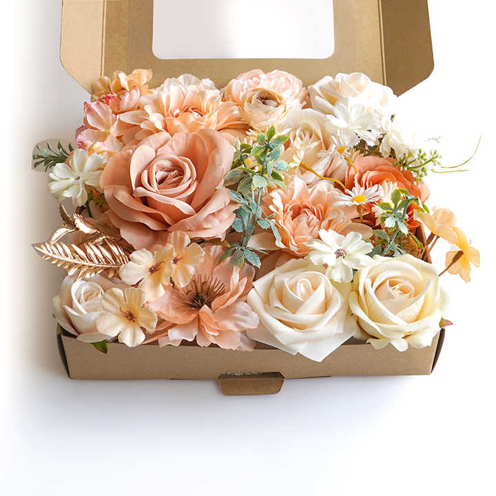 LH200 Premium Artificial Flower Bouquet Birthday Gift China Artificial Flower Wholesale
