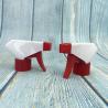 Buy cheap 0.7ml White Red Trigger Sprayer Nozzle 28/410 Household Cleaning 28/400 from wholesalers