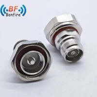 Buy cheap RF Connector 4.3-10 Male to 7/16 DIN Female Straight Type LJQ-XXXXX product
