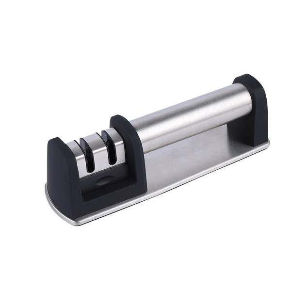 Quality Household Handle Knife Sharpener Stainless Steel Kitchen Accessories 200 * 62 * 64mm for sale