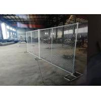 Buy cheap Diamond Hole Shape Portable Chain Link Fence For Residential Housing Sites product