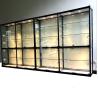 Buy cheap 3pcs Spotlight Display Glass Case For Store 15KG Per Layer from wholesalers