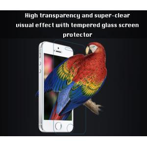 Buy cheap Anti-UV for Cell Iphone 4S Clear Full Size Tempered Glass Screen Protector in Stock product
