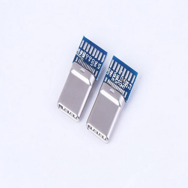 Buy cheap USB Type-C Male Extension Type With Wire Clip 16 Solder Spot 10NF Capacitor from wholesalers