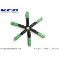 Buy cheap FTTH FTTA Telecom Grade 0.3dB SC/APC Field Assembly Fast Connector product