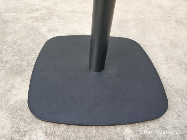 Mild Steel Dining Table Restaurant Table Bases Outdoor Furniture Black metal