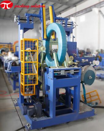 Buy cheap Automatic Steel Wire Stretch Film Wrapping Machine GS300 800mm Coil OD One Year Warranty from wholesalers