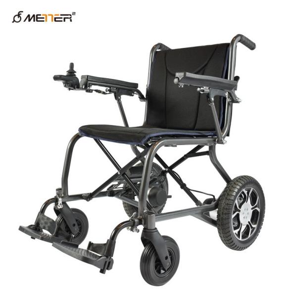 Buy cheap Lightweight Motorized 16AH Classic Foldable Electric Wheelchair from wholesalers