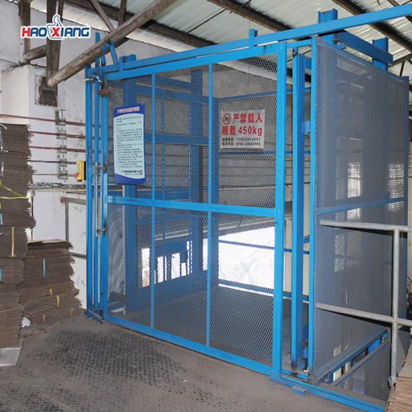 Buy cheap External Hydraulic Freight Elevator 7th Floor Factory Goods Lift from wholesalers