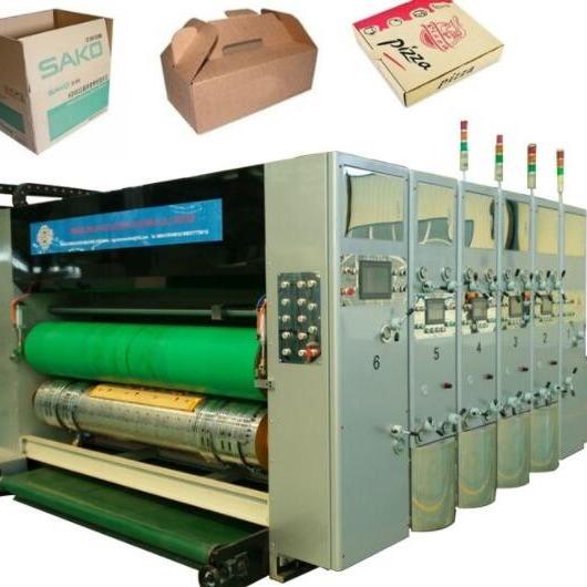 Buy cheap 5 Ply Cardboard Box Flexo Printer Slotter Die Cutter 1200x2600 from wholesalers