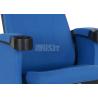 Buy cheap Custom Blue Color Commercial Theater Seating Embroidery Logo Easy Maintenance from wholesalers