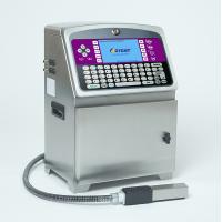 Buy cheap CIJ Industrial Inkjet Printer Pigment Ink Lot Expiry Date Stamping Machine product