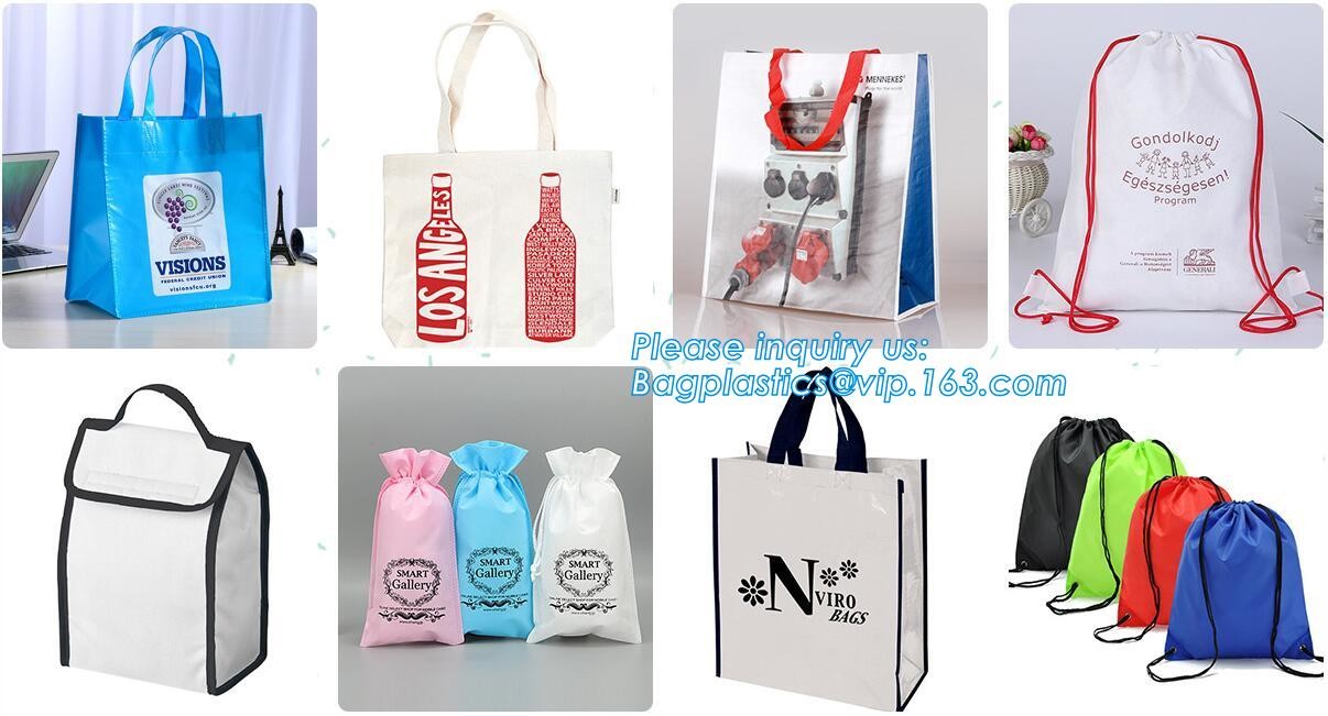 All year around stocks PP glitter pp non woven bags, Popular hot selling in supermarket grocery Inclined shoulder bag no