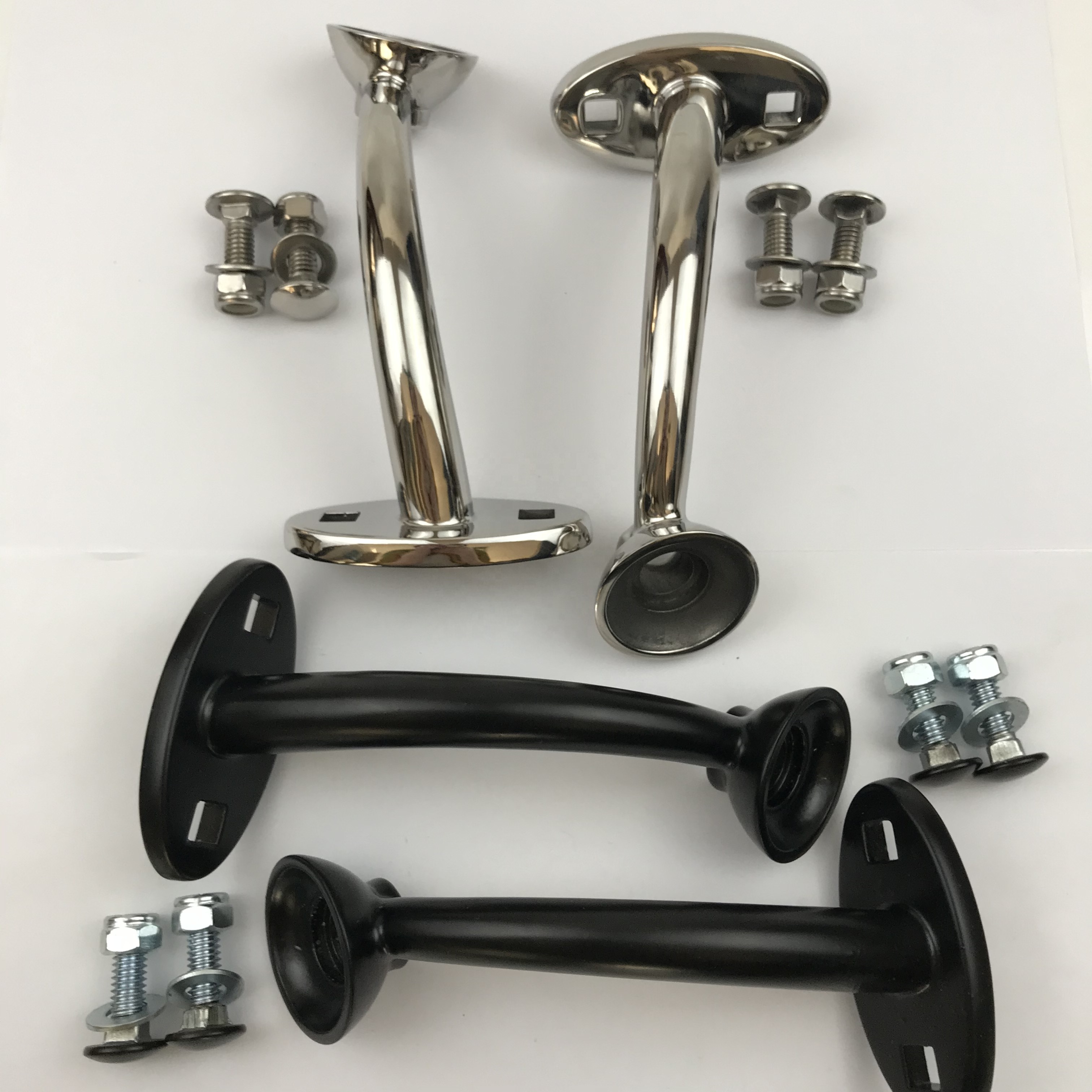 Universal Black Anodized Highboy Fenderless Hot Rod Headlight Mount with Guaranteed Performance and Fitment