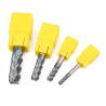 Buy cheap Nano Coated Carbide Square End Mill Fresa Cutter HRC60 High Hardness from wholesalers