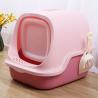Buy cheap Fully Enclosed Cat Litter Pan Waterproof Hooded Cat Litter Box With Shovel from wholesalers