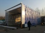 Retractable Paint Booth Moveable Save Installation Space CE Certificate