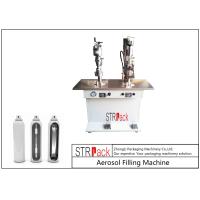 Buy cheap Electronic Control Aerosol Filling Machine , Bag On Valve Filling Machine product