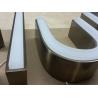 Buy cheap IP65 Custom Laser Cut Metal Signs 50mm Depth RoHs Certified from wholesalers