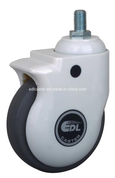 Buy cheap 125mm Diameter Threaded Swivel TPU Medical Caster E5735-77 for Rehabilitation Equipment from wholesalers