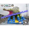 Buy cheap Commercial Crocodile Inflatable Slide , Inflatable Water Slide For Rental from wholesalers