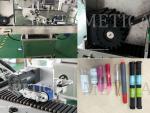 Automatic high speed ball pen / tube / small round bottle labeling machine