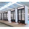 Buy cheap 300L Commercial Single Glass Door Beverage Showcase Cooler Upright Display Freezer Supermarket from wholesalers