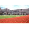 Buy cheap Stadium Synthetic Rubber Track Waterproof , Durable Track And Field Rubber Runway from wholesalers