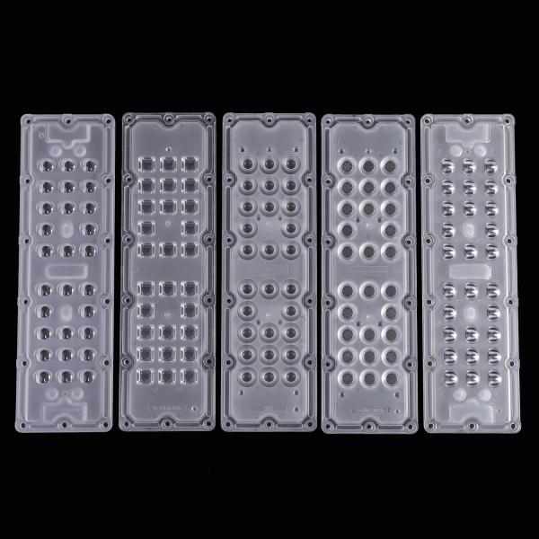 Buy cheap SMD 5050 Led High Bay Light Lens , 28 In 1 30 degree Led Lens 236x70mm from wholesalers